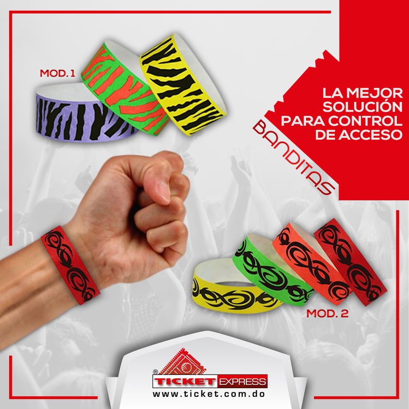 ticketexpressrd's tweet image. ¡Temporada de Carnaval👻☠️👺👾! La solución más efectiva, segura y económica para control de acceso de tus eventos🎤🎸🎷🎭  En Ticket Express® contamos con una gran variedad de colores🎨 lisos y pre-diseñadas para entrega inmediata. +info&amp;gt;&amp;gt; ticketexpress.com.do/ShowContent.as…