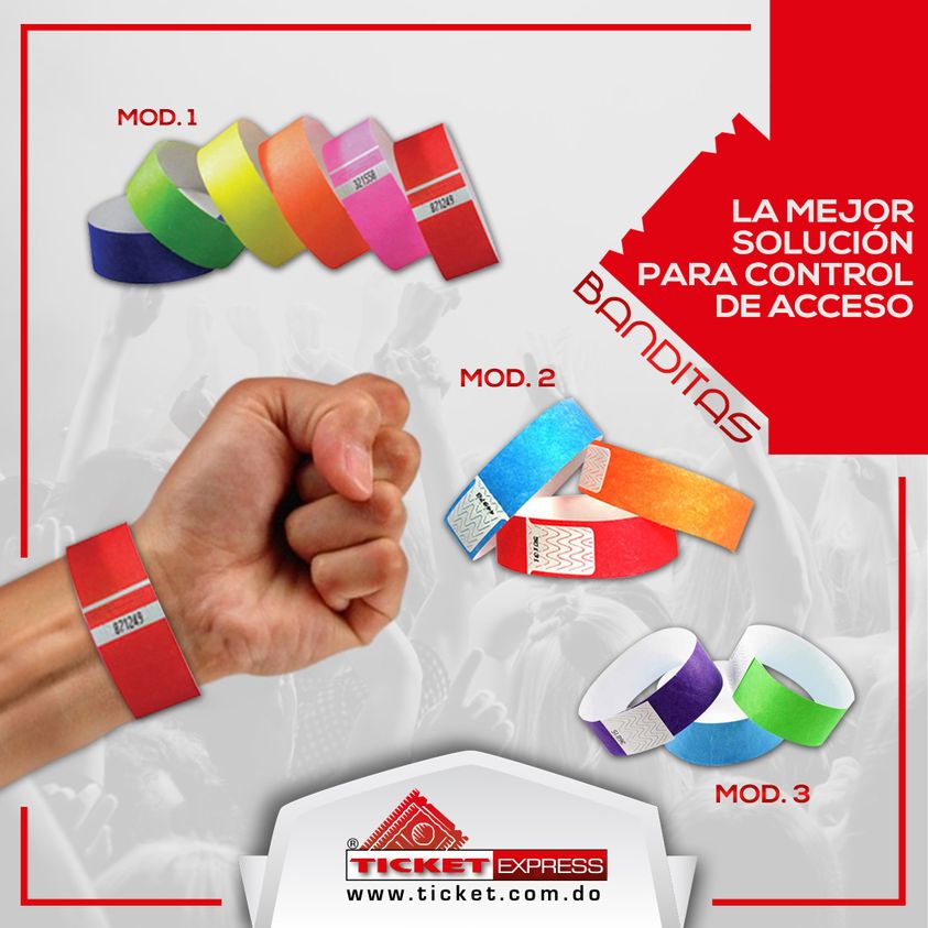 ticketexpressrd's tweet image. ¡Temporada de Carnaval👻☠️👺👾! La solución más efectiva, segura y económica para control de acceso de tus eventos🎤🎸🎷🎭  En Ticket Express® contamos con una gran variedad de colores🎨 lisos y pre-diseñadas para entrega inmediata. +info&amp;gt;&amp;gt; ticketexpress.com.do/ShowContent.as…
