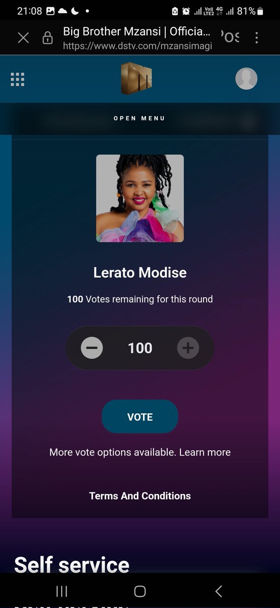 DerickMolatelo's tweet photo. As a  loyal Fan Of Makhekeh im voting for Lerato modise she is always there for my boy. Cakes plz save Lerato🍰#BBMzansi https://t.co/SwEamf3cx2