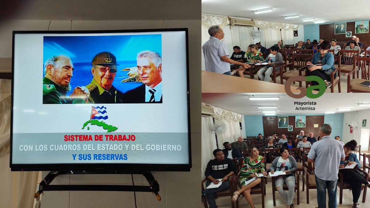 Preparación del día de Cuadro y Reserva  #MayoristaArtemisa
<a href="/GrupoAlimentos/">Grupo de Alimentos</a>
@IleanaMayorista
<a href="/GladysArtemisa/">Gladys Martínez Verdecia</a>
<a href="/RicardoArtemisa/">Ricardo Concepción Rodríguez</a>