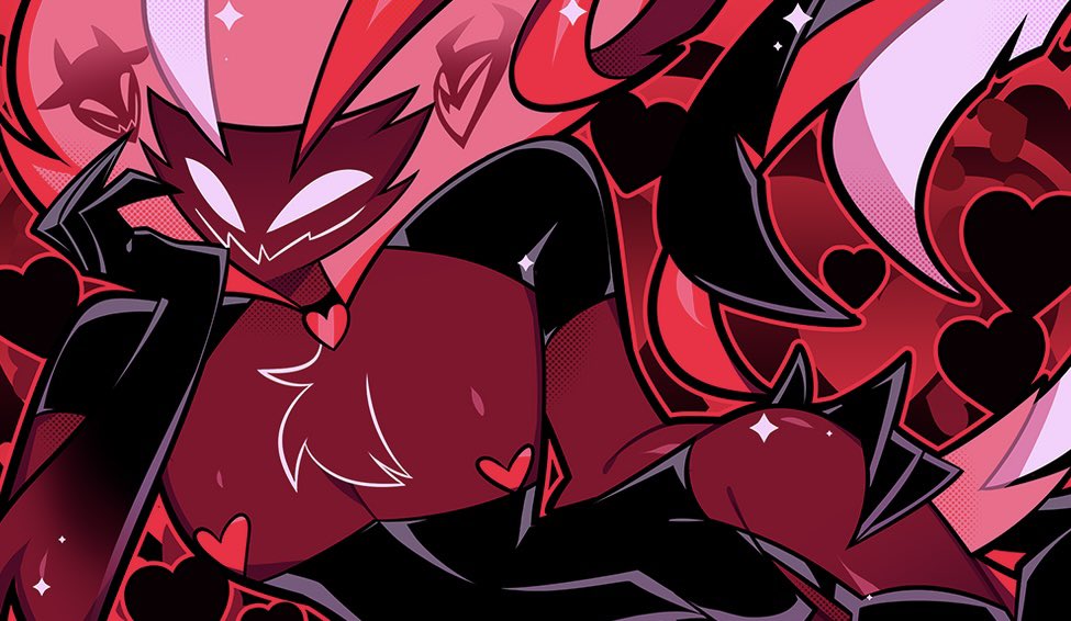 tricksytrixiee's tweet photo. full versions of the valentines day playmats, a 🧵

#HelluvaBoss #HazbinHotel https://t.co/Tada5afbHw