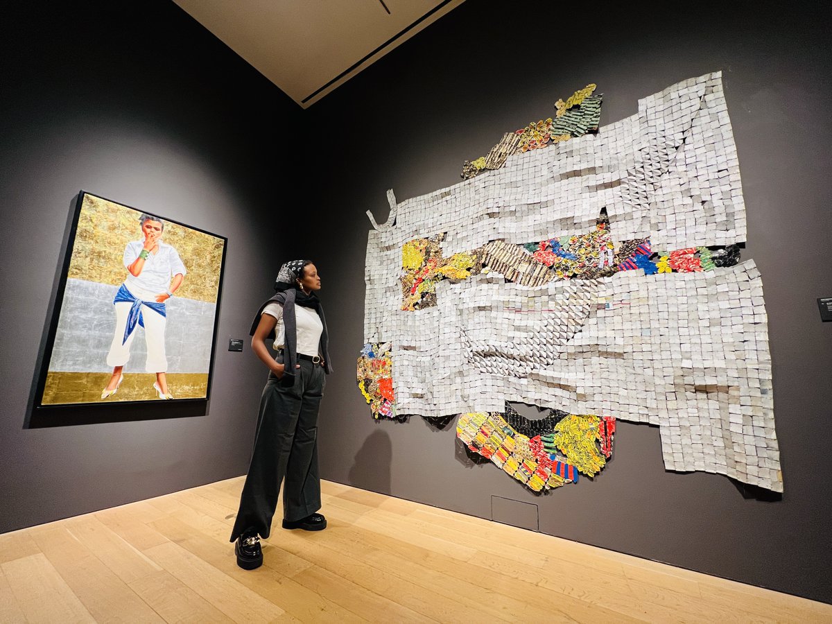 yatreda's tweet photo. Thank you @CorporealCasey and @AOTMgallery for the thoughtful article and comparisons to some of the great artists of our time! 🤎🤎🤎

I have been lucky to see El Anatsui in real life. https://t.co/Adt9TYOnlV