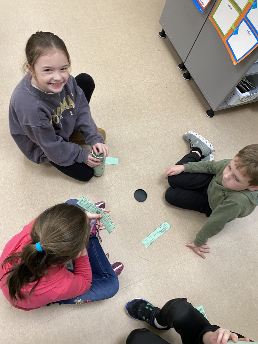 MrsMartinCCS's tweet image. No recess on a rainy day… ☔️🌧️ We are enjoying  math stations instead! #practicemakesprogress