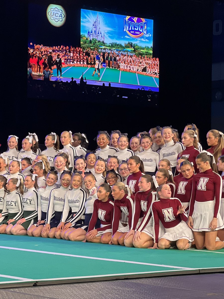 DT_Cheer's tweet photo. 5TH IN THE NATION IN MEDIUM DI GAME DAY! Say what?! YOU KNOW!💙🤍📣😍 #feoweo #breatheandbelieve

These Wildcats left their mark as the first team from Dallastown to be national finalists! In addition, they had a HIT 0 routine in Small DI Varsity! We are incredibly proud! https://t.co/UApFzHwXVk