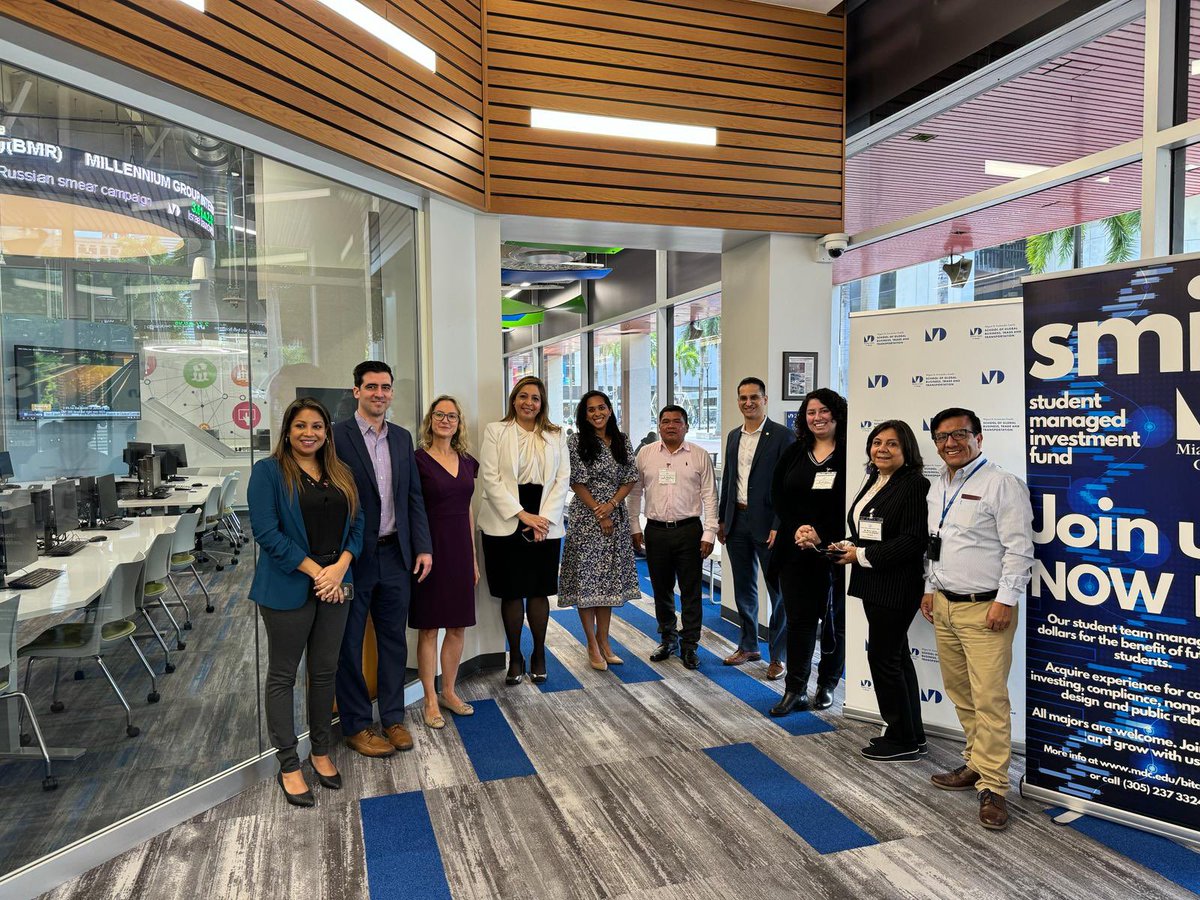 Today <a href="/MDCollege/">Miami Dade College</a> was proud to host a delegation from <a href="/GlobalTiesMiami/">Global Ties Miami</a> where we had a valuable exchange on higher education strategies and the importance of collaboration. We are grateful for the opportunity to forge international connections. #MDCTogether
