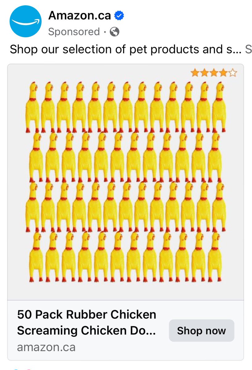 This is what Amazon thinks I want. (Now I kind of do…)