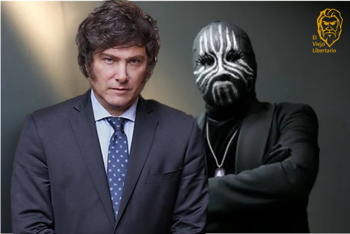 LOS REVELADORES DE SECRETOS. 
El enmascarado es Val Valentino, un mago que se encargó de revelar los trucos de magia de sus colegas. Se ganó la enemistad de la comunidad de magos y cuidó su identidad detrás de la máscara por ese motivo. 
El otro reveló todos los trucos de la