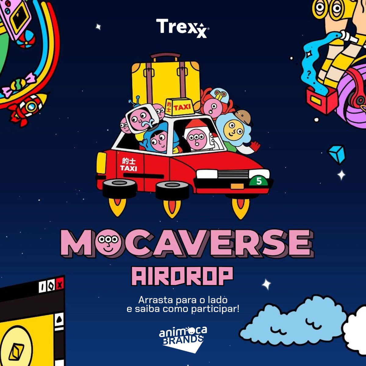 Que 2024 vai ser o ano dos airdrops não é segredo para ninguém, mas os melhores, mais divertidos e rentáveis, você encontra na comunidade da <a href="/ggtrexx/">Trexx GG</a> com o <a href="/debinvest/">Debinvest 🎒</a> 🚀

E para anunciar essa parceria, nada melhor do que um dos grandes projetos da <a href="/animocabrands/">Animoca Brands</a> : o <a href="/MocaverseNFT/">Mocaverse (old account)</a>