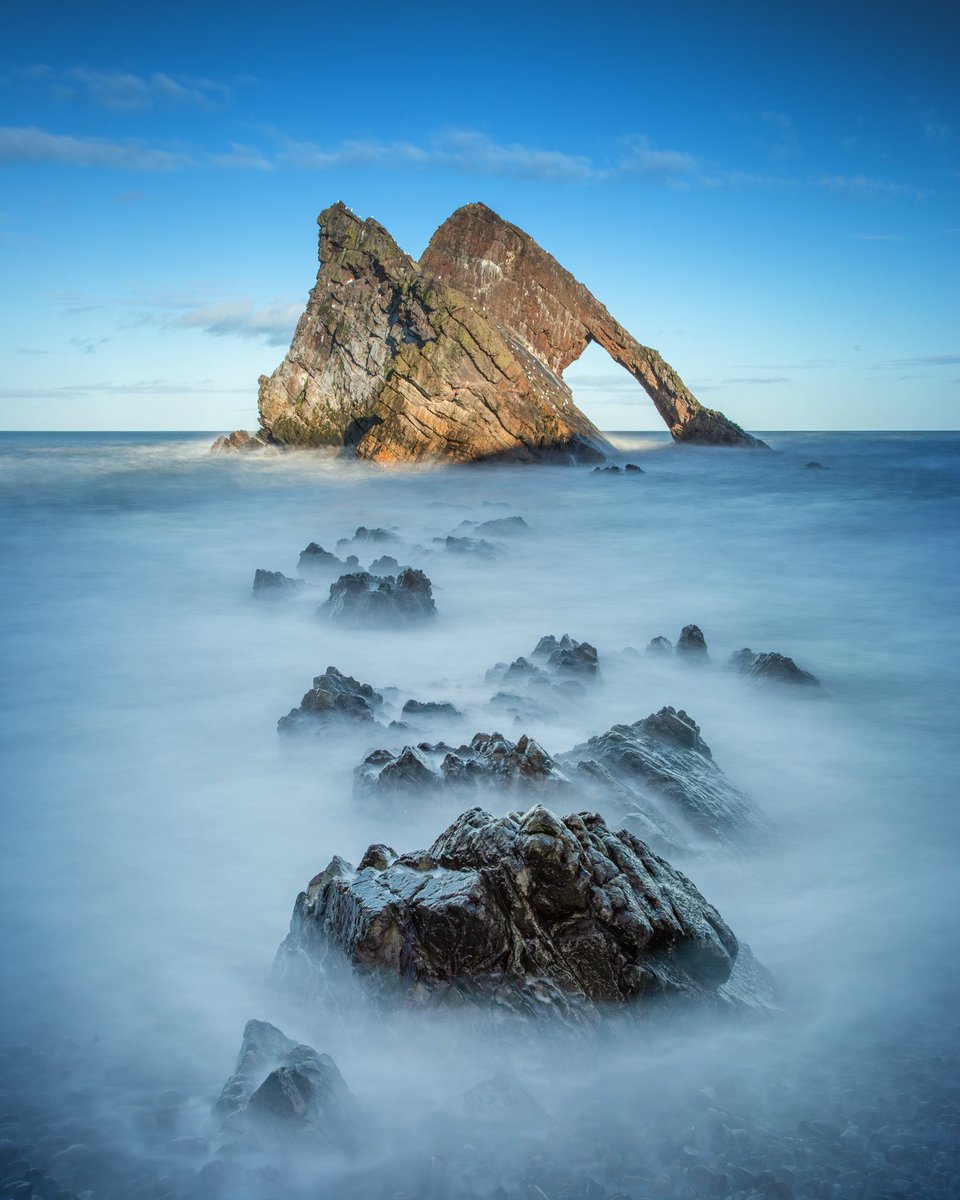 Currently on holiday in Northern Scotland. Visited Bow Fiddle Rock today, stunning location.

#bowfiddlerock #scotland #morayfirth