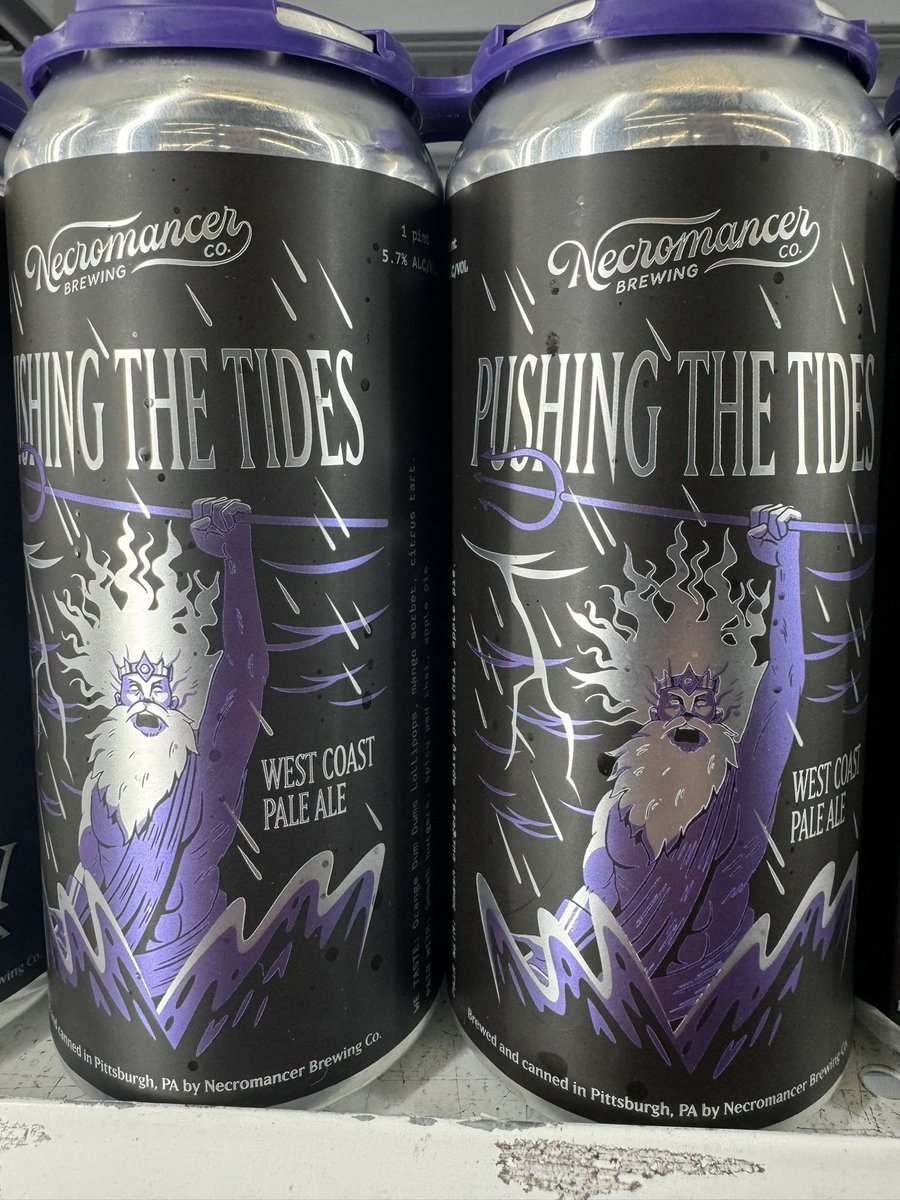 HamptonBeerPGH's tweet photo. Welcome to the #Pittsburgh All-Stars cooler, Necromancer Brewing! It’s an honor to have you here. 🫡
Stop in and see what Necromancer is all about! You’ll find some unique and rare styles, executed beautifully by their team. Enjoy 🍻 #localbeer #PGHbeer https://t.co/YZvfB21if5
