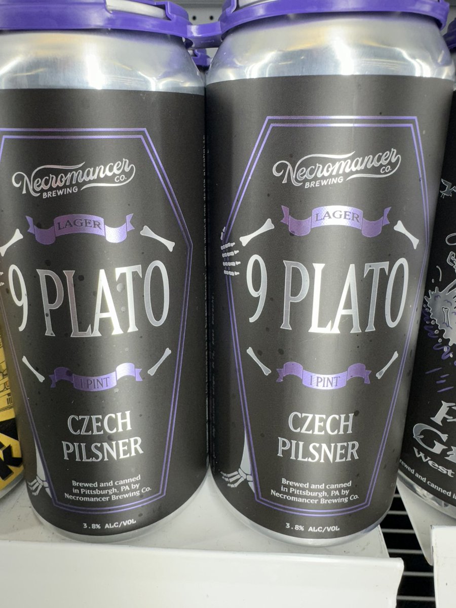 HamptonBeerPGH's tweet photo. Welcome to the #Pittsburgh All-Stars cooler, Necromancer Brewing! It’s an honor to have you here. 🫡
Stop in and see what Necromancer is all about! You’ll find some unique and rare styles, executed beautifully by their team. Enjoy 🍻 #localbeer #PGHbeer https://t.co/YZvfB21if5