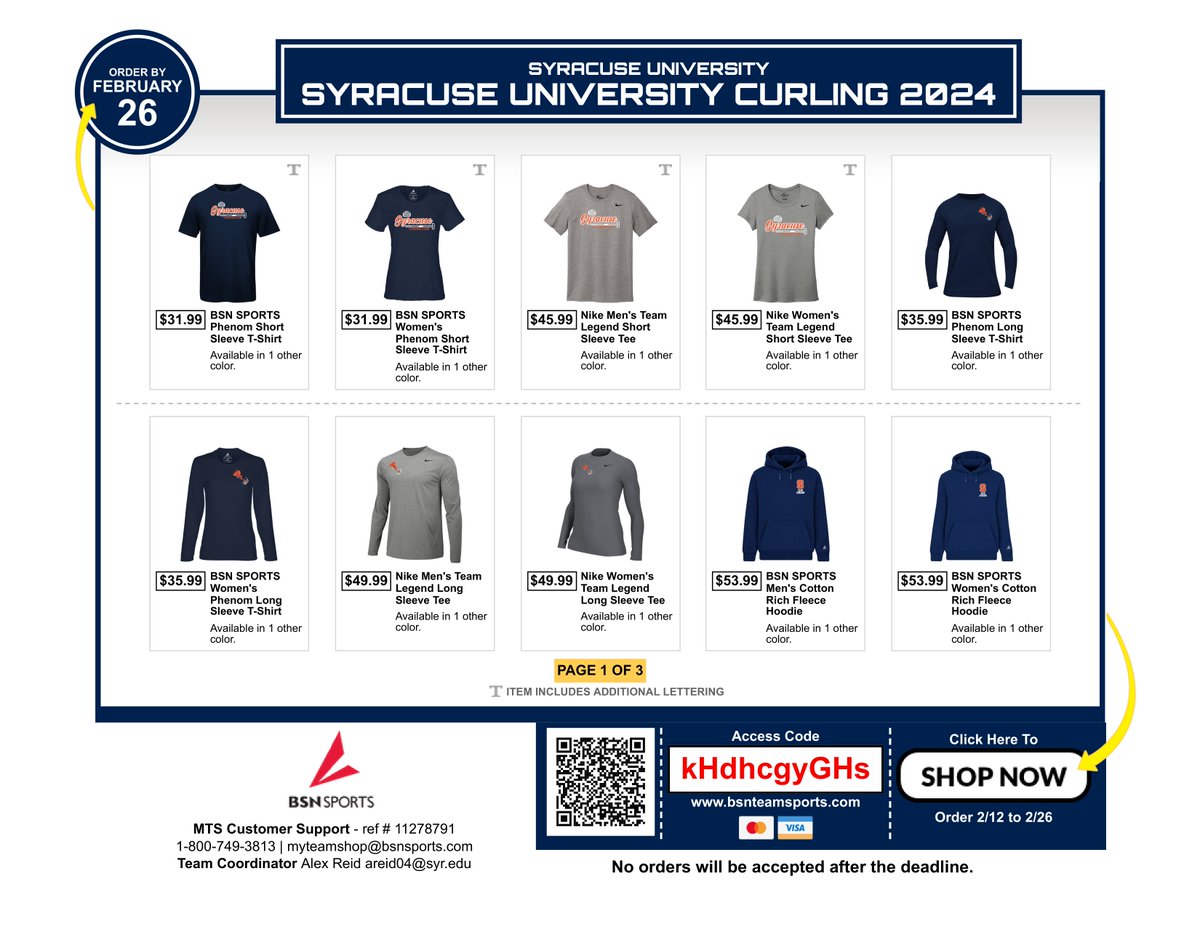 Syracuse Curling tweet media