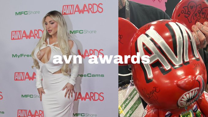 AVN vlog is live &hearts;️ https://t.co/loEo2KMyeF