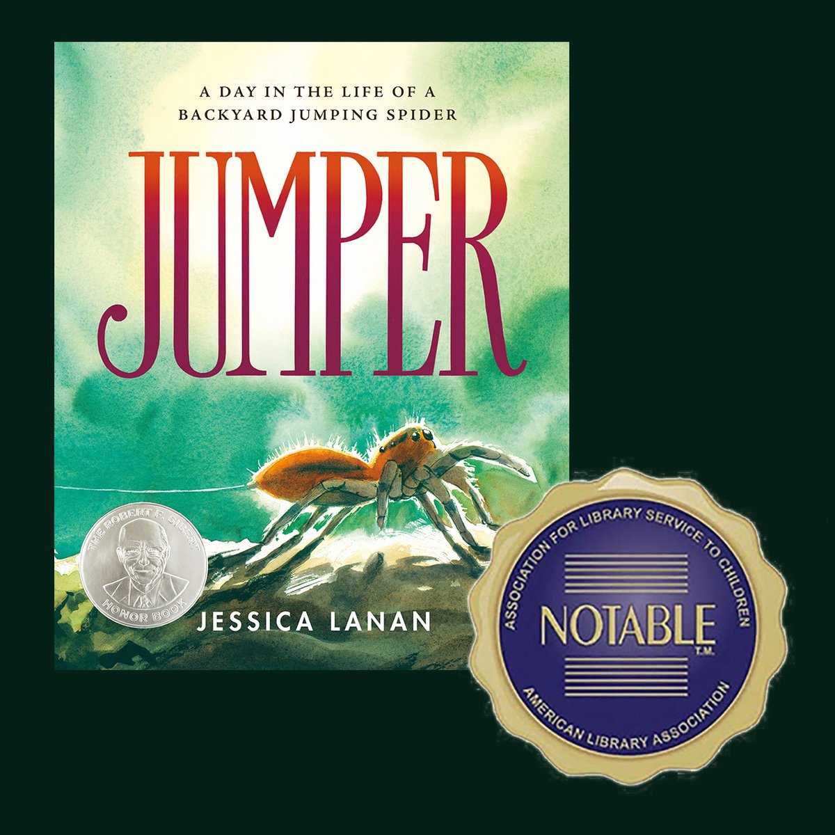 I'm very pleased that JUMPER is in great company on this year's ALSC notable list. Thank you, <a href="/wearealsc/">ALSC</a> !! Full list: ala.org/alsc/awardsgra… #nonfiction