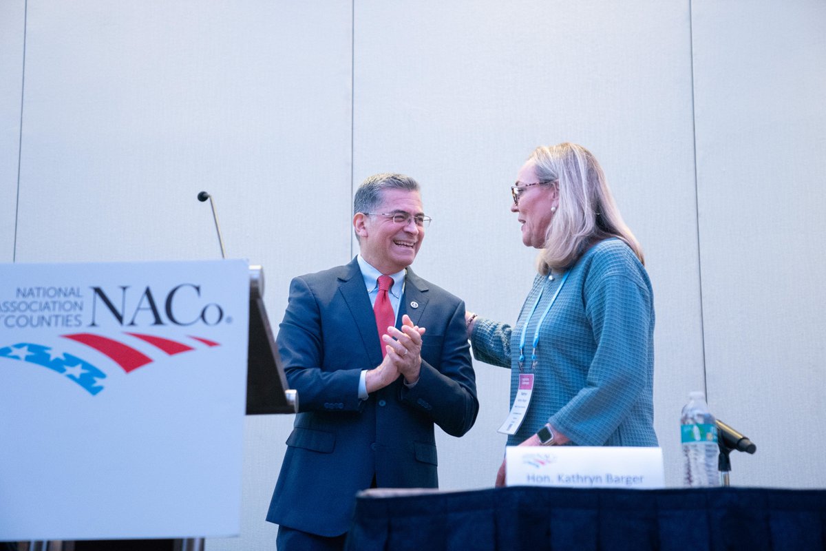 Over the weekend, I had the opportunity to address @NaCoTweets about the Biden-Harris Administration’s work with local partners on the ground, including county leaders, to improve mental health outcomes, expand substance use resources, and reduce homelessness.