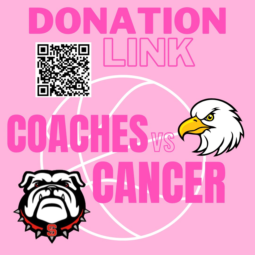 Use the QR code or link below to donate electronically to the Bulldogs Coaches vs. Cancer Fundraiser. Make sure to come out tonight to the boys basketball game to support the Coaches vs. Cancer Organization!! 

secure.e2rm.com/p2p/fundraisin…