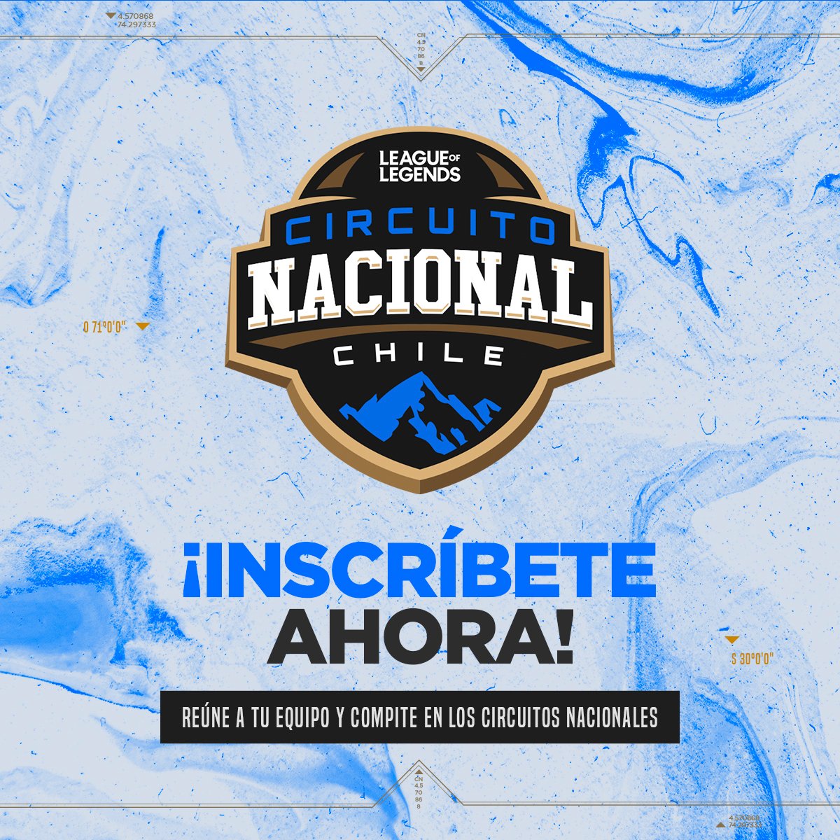 ¡Ya están abiertas las inscripciones a los #CircuitosNacionales🏆!

Inscríbete al CN de Chile 🇨🇱😉👇
bit.ly/42CxucI