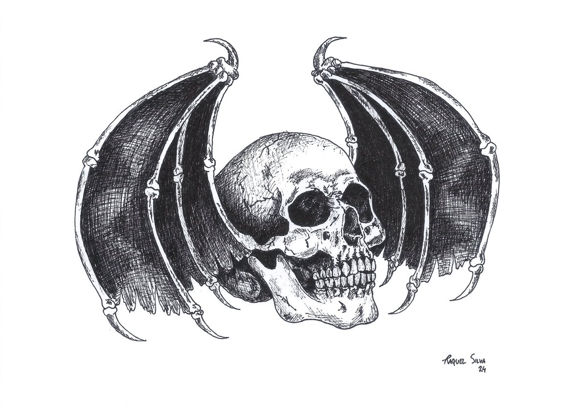 RegularRaquel's tweet photo. After the past year, I think itโs safe to say that deathbats are by far the most common subject in my drawings ๐
#avengedsevenfold #a7x #deathbat https://t.co/ZnOd1UQC20