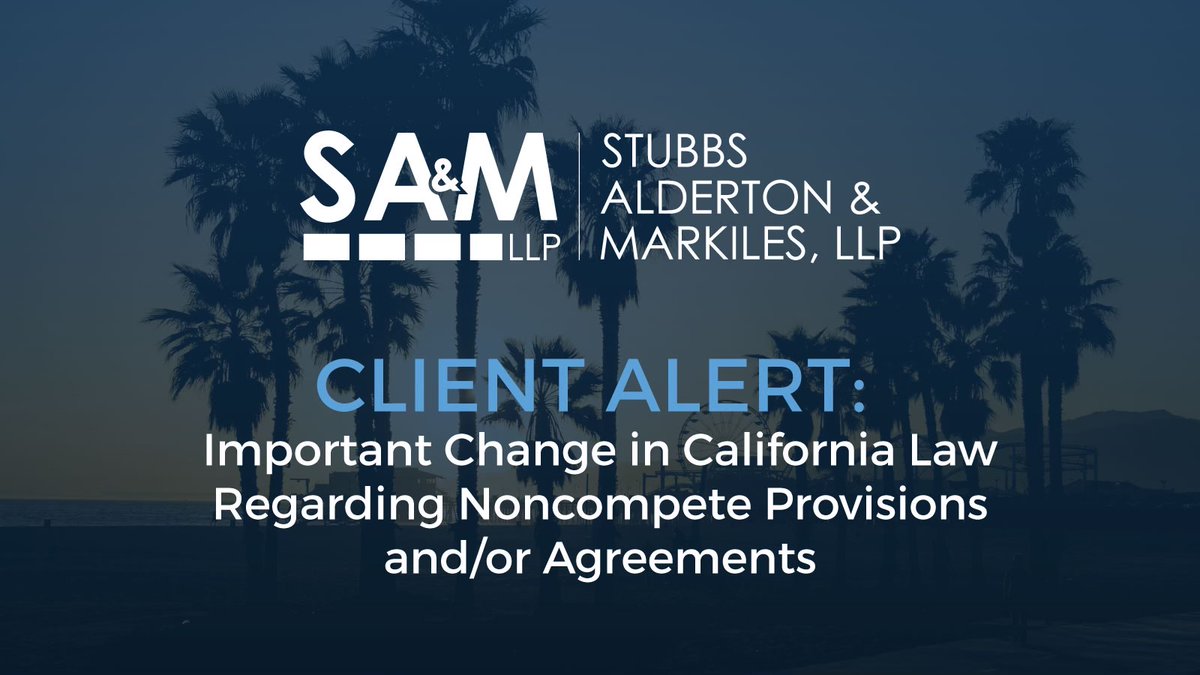 StubbsAlderton's tweet image. stubbsalderton.com/important-chan… #clientalert #noncompete
