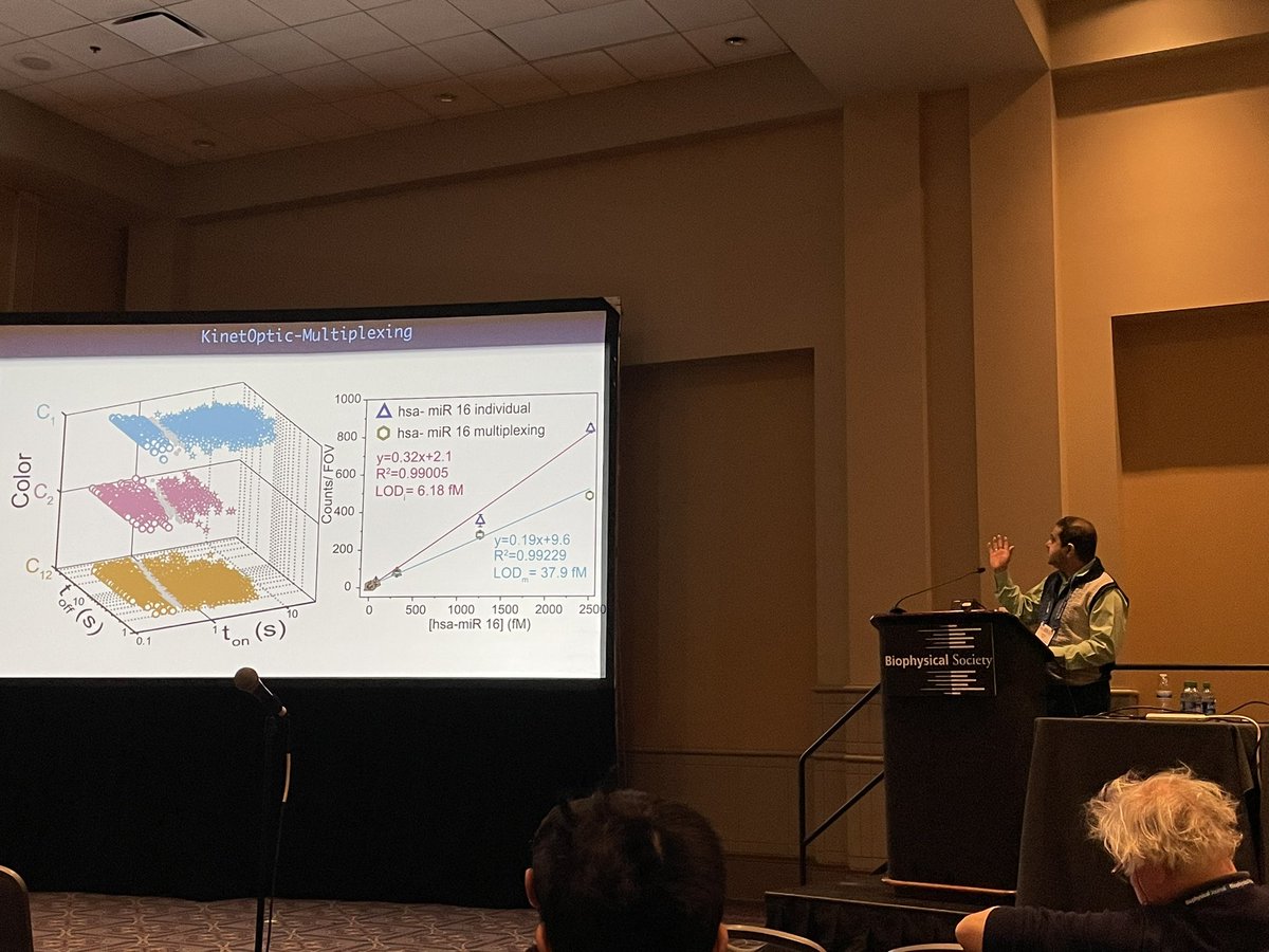 NilsWalterLab's tweet photo. Exciting day at #BPS24 with several flash talks from the Walter Lab Team! 📊👏 Great job @sujayray01 @Guoming_Gao @emily_ellinger https://t.co/k8xsECFaNW