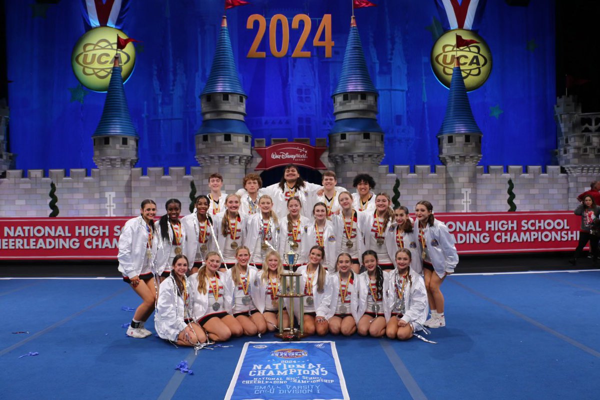 NATIONAL CHAMPS 🏆 

Congratulations to the @TheSCHSChargers Cheerleading Team on winning a national title at the 2024 @UCAupdates National High School Cheerleading Championship!  

Way to make Hillsborough County proud 🙌🏽

#HillsboroughMade