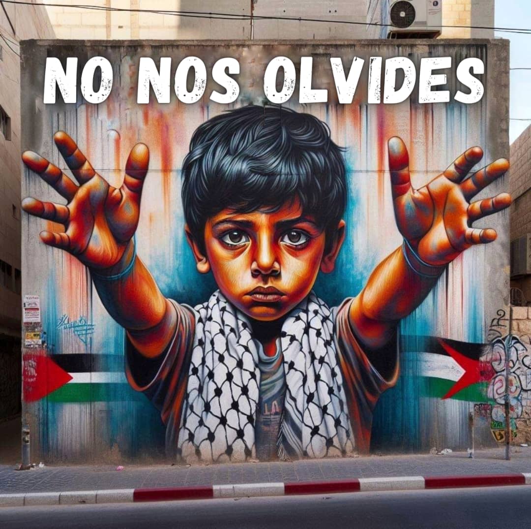 No dejes de hablar de Palestina.