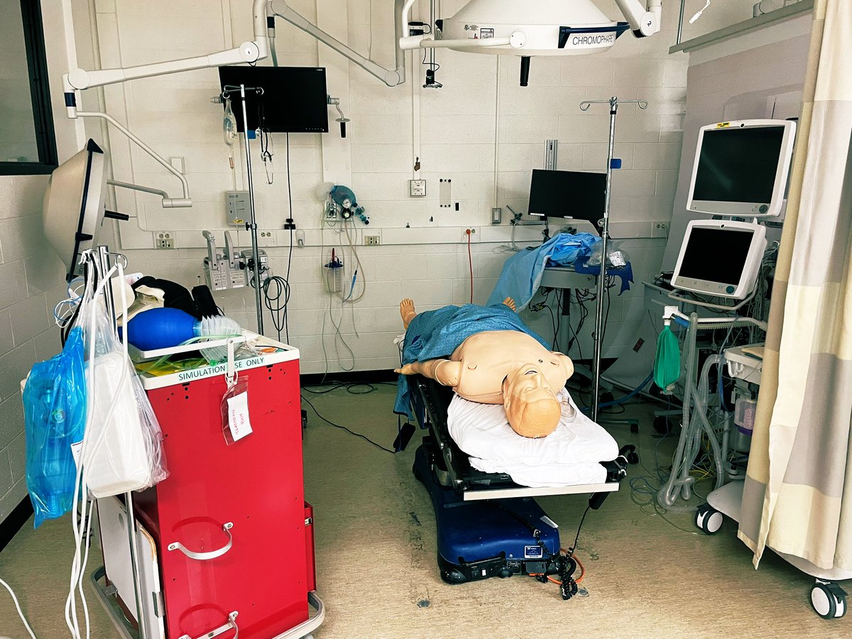 Kudos to Douglas Colquhoun & team for an exceptional day at the @UMichAnesthesia simulation center 👏

Their commitment strengthens our skills, teamwork, and dedication to patient safety 💪

#PatientSafety #HealthcareInnovation #UMichAnes #GoBlueMed