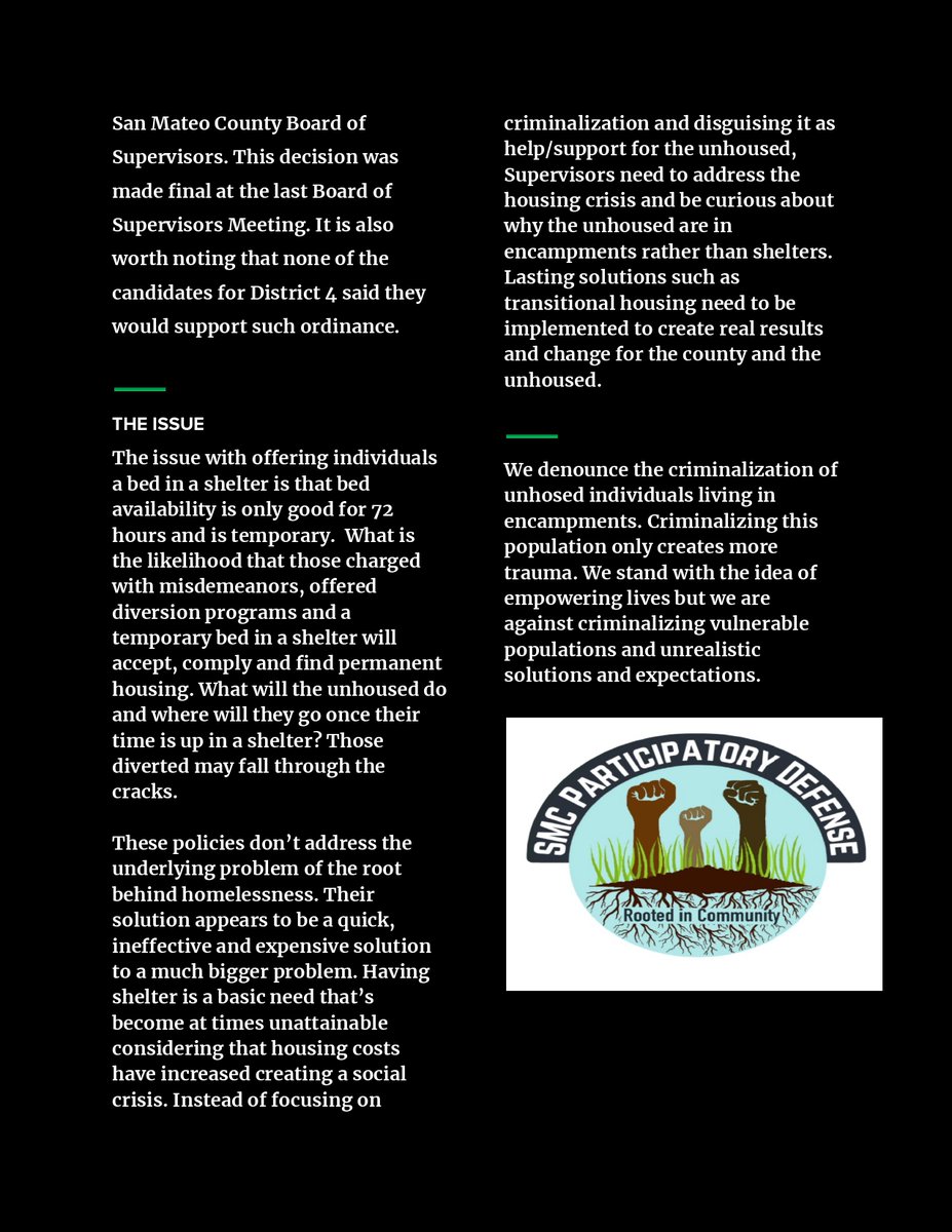 SMC Supervisors Voted To Criminalize The Unhoused Living In Encampments Through A New Policy

kqed.org/news/11973307/…