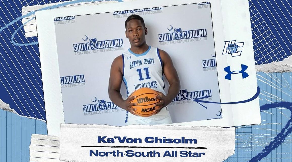 Hampton County High School Football (@hchurricane_fb) on Twitter photo Congrats to our guy <a href="/ChisolmKavon/">Kavon Chisolm</a> for being named to the north south in basketball too! #Brotherhood Congrats to our guy <a href="/ChisolmKavon/">Kavon Chisolm</a> for being named to the north south in basketball too! #Brotherhood