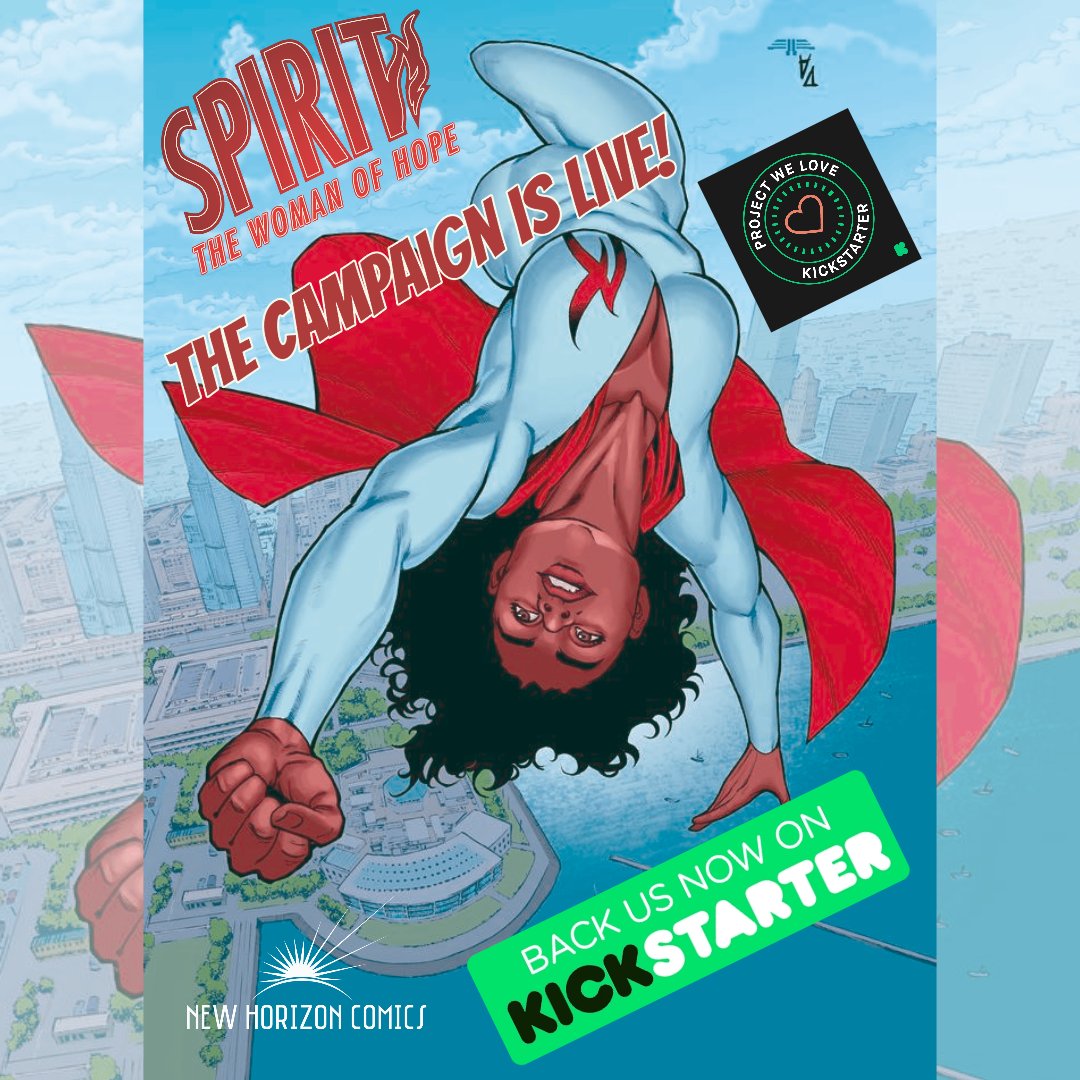newhcomics's tweet photo. We have 18 days remaining in the campaign!  Secure your copy (or copies) today and add the First Lady of New Horizon Comics to your collection. 

Follow this link to get your issue locked in.

https://t.co/72zRYUoAmG https://t.co/4fUDrmZKyL