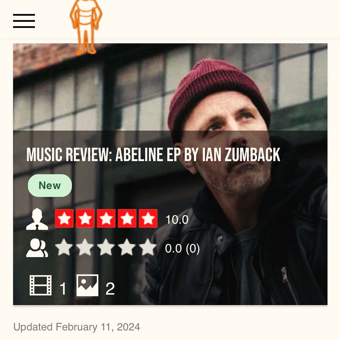 Surprised and grateful for this 10 star review by <a href="/1maninthemidd1e/">OneManInTheMiddle</a> check out the review here onemaninthemiddle.com/music/abeline-… <a href="/oldbearrecords/">Old Bear Records</a> <a href="/SyntaxCreative/">Syntax Creative</a> #NewMusicAlert #albumsyoumusthear #singersongwriter #MusicMonday
