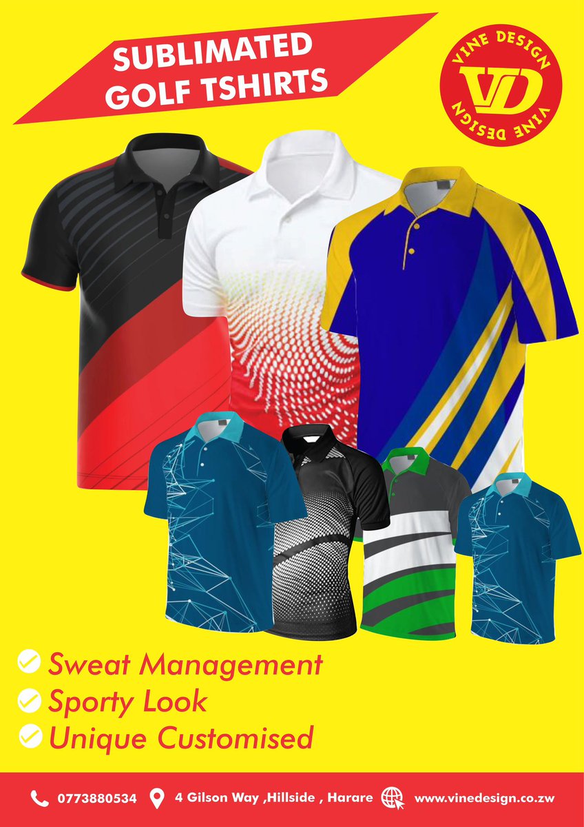 jokotawanda's tweet photo. Sublimated Golf Tshirts and Bucket Hats define your lifestyle @vinedesign_ https://t.co/Gu6le4IsTQ