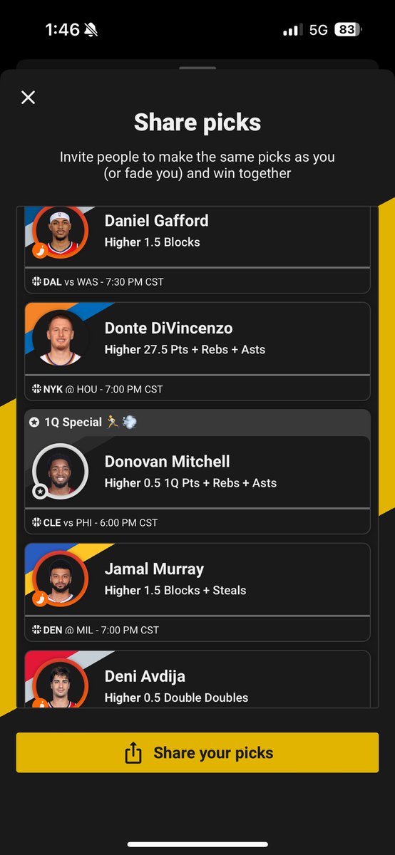 reaper_picks9's tweet photo. LOCK TF IN 🔒🙇🏾‍♂️ #GambingTwitter #prizepicks #weuro #fliff #nba                    #nhl #tennis #soccer #freepicks #bettingtips #sportsbetting #parlay #dfs #MLB #ReaperPicks https://t.co/gOlY1bsgnV