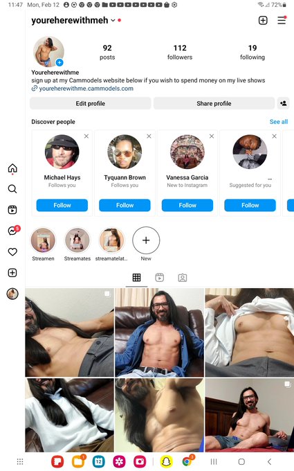 Find me on Instagram https://t.co/e4vz2O6oYi<a href="/tag/stripchat"class="tags"><span>#stripchat</span></a><a href="/tag/stripchatlive"class="tags"><span>#stripchatlive</span></a>