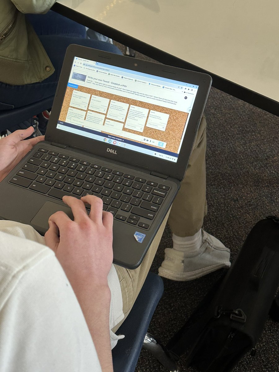E_Sheninger's tweet photo. Phenomenal personalized lesson in @missnelson_8’s class at @QuestJrHS that had relevance, purposeful use of tech, choice, voice (@nearpod), and rubrics for clarity #whyiquest #disruptivethink #edtech #personalizedlearning https://t.co/0pAhqDIHpN
