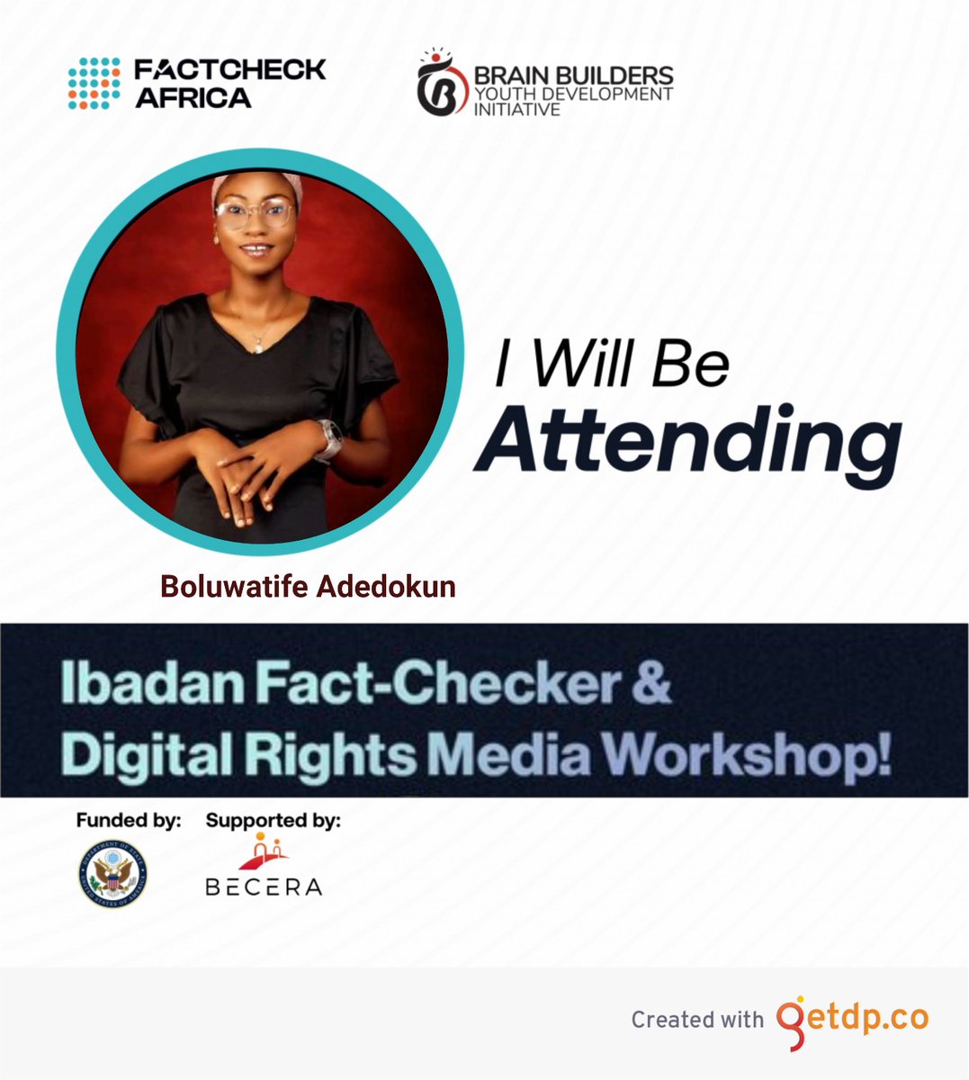 AdedokunBoluw13's tweet photo. In the same vein, I just got accepted into the FactCheckAfrica Fact-Checker Media Workshop. Let's champion truth together! #FactCheckerWorkshop #MediaLiteracy #FightAgainstDisinformation #FactCheckAfrica #JournalismTraining #CriticalThinking #MediaForChange" https://t.co/FKAm8luaWJ