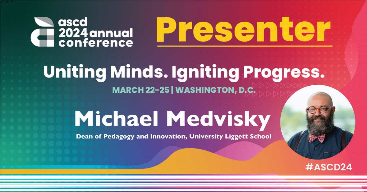 I’m excited to attend #ASCD24 for the first time! I’m sharing The Power of Digital Student Portfolios with Susan Uram from Rockford Public Schools, IL. I’m also looking forward to seeing the @Seesaw Leadership Council in person.