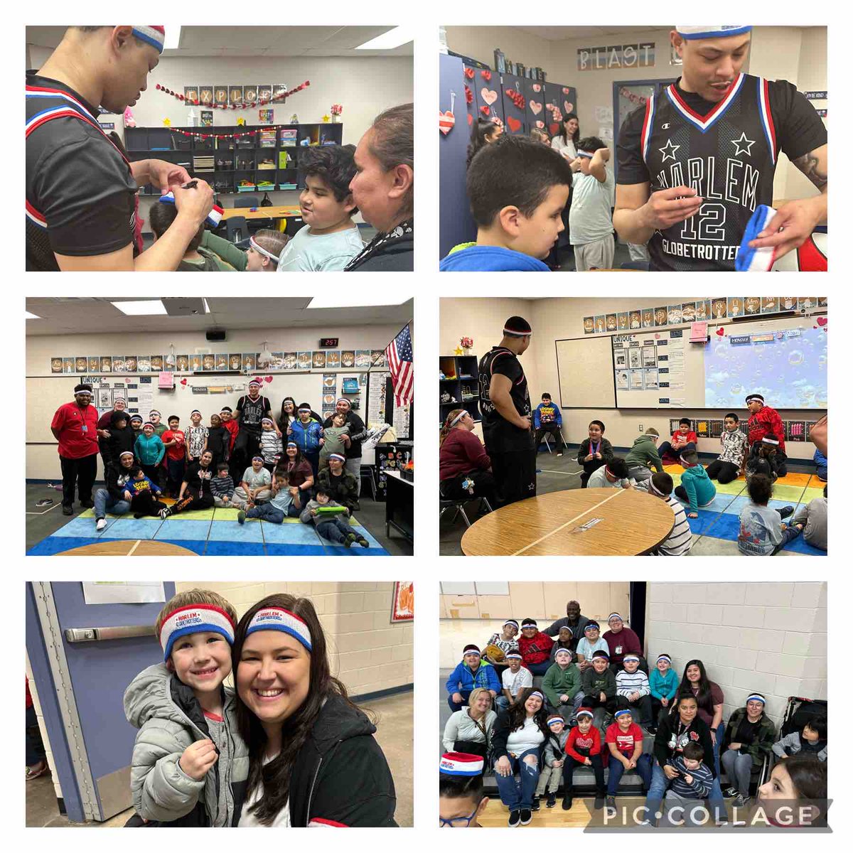 ELMESTigers's tweet photo. We had the honor of hosting the Harlem Globetrotters 2024 World Tour for “The Great Assist” event series on February 6.
What an amazing experience ! 🏀 🧡🐾 #RoarToSuccess https://t.co/qoL47a7F2W