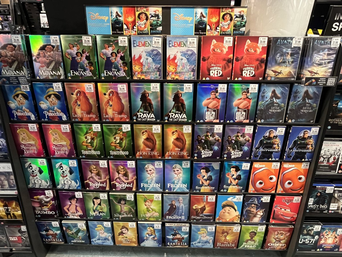 A Fantastic new Disney offer has arrived instore from today! 😍 #Disney #Disneyfilms #Disneycollectors #classicDisney #DisneyPixar #hmvForTheFans #fyp