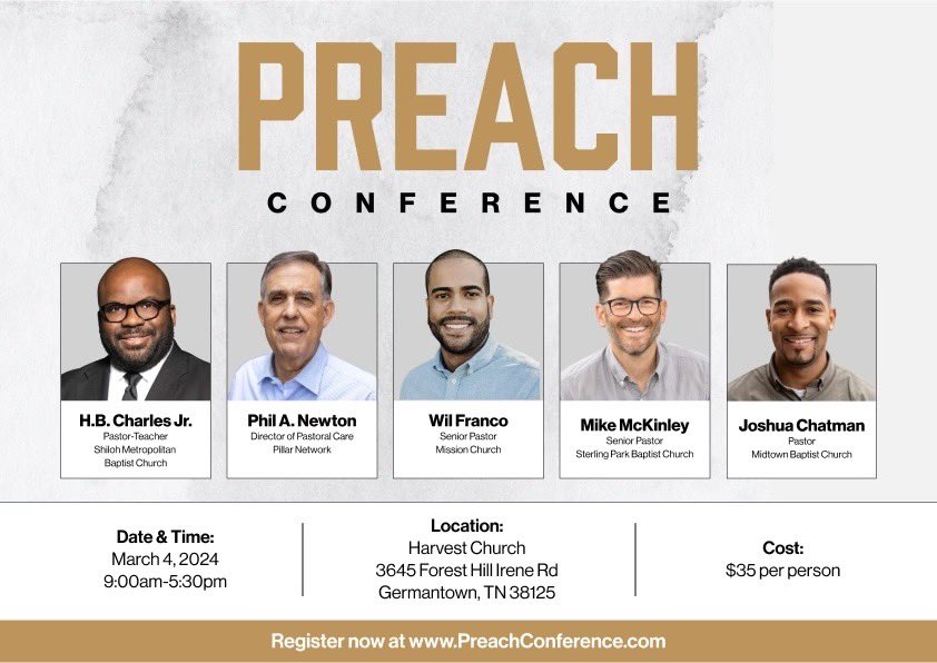 If you’re considering attending the Preach conference in March, we’ll be there too! If you have a passion for God’s Word and desire to enhance your teaching abilities, Preach conference is ideal for you. Look for our booth and see you there!