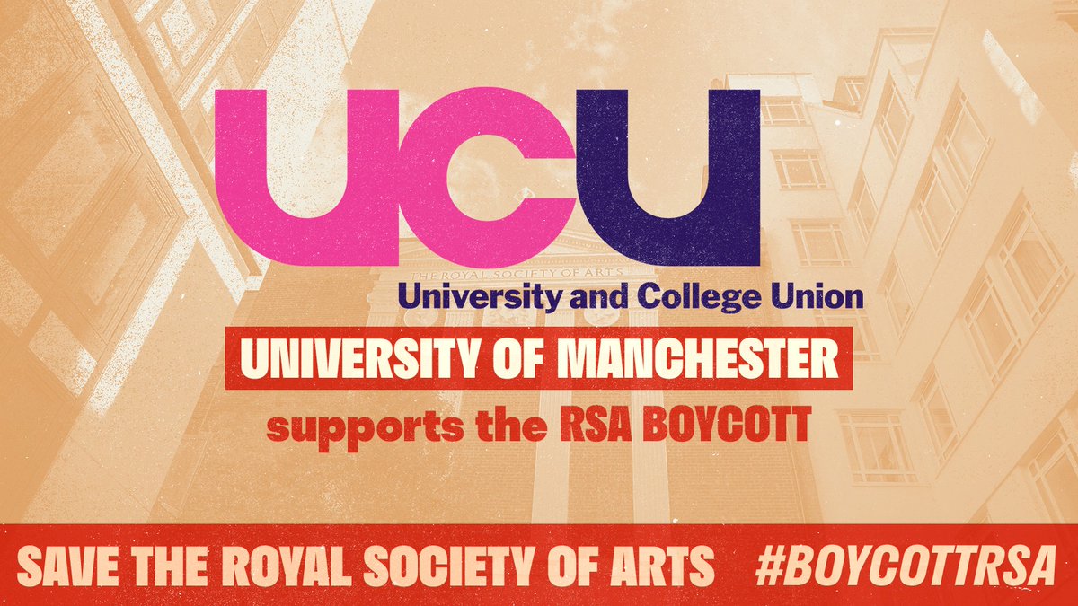 Join UMUCU in condemning RSA's shameful treatment of staff! Take action now: boycott the RSA & join us in donating to the strike fund (actionnetwork.org/fundraising/su…). #Solidarity #FairPayNow @RsaUnion