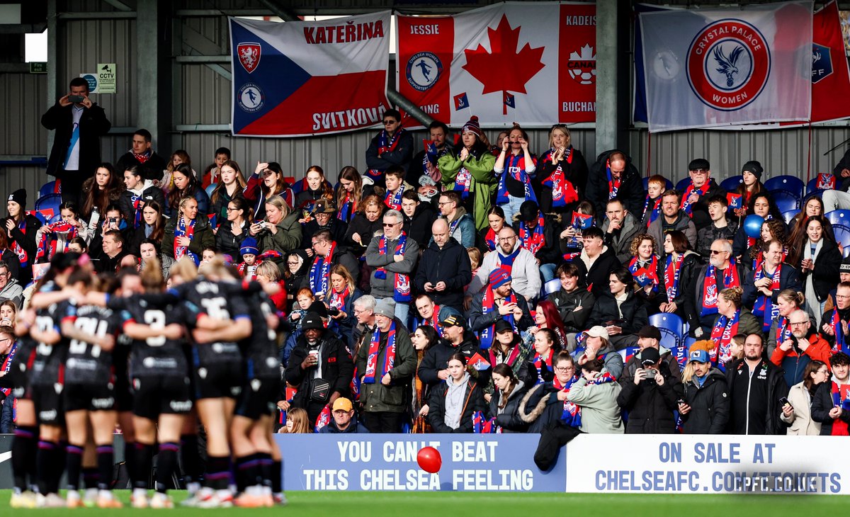 A record of over 450 away tickets sold for yesterday's game 👏 Thank you for continuing to make our matchdays so special, Palace fans ❤️💙 #CPFC