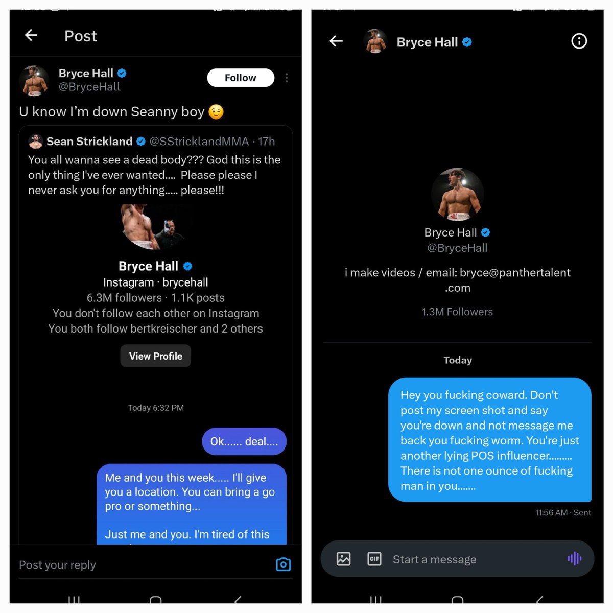Sean Strickland tweet media