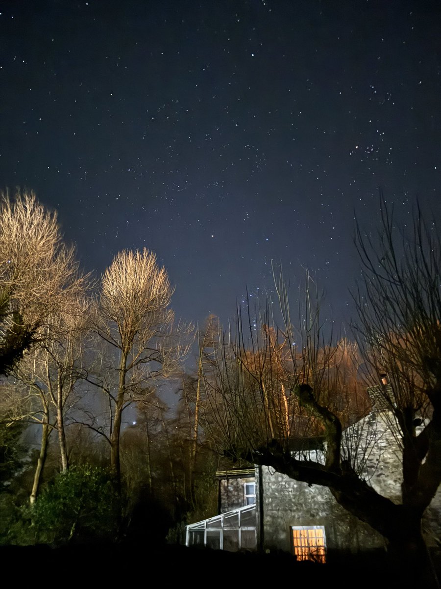 Beautiful sky’s at Bakewell tonight #Bakewell #derbyshiredales #nightsky #stars