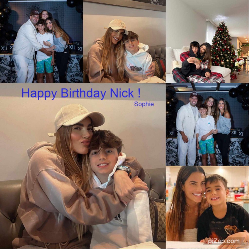Buenos dias <a href="/gabyespino/">gaby espino</a> ! Que tengas un Dia maravilloso a celebrar el cumpleaños de tu hijo hermoso Nickolas 🎂🎁🎉🎉🎉 ! Abrazos y besos desde Francia 😘😘😘
