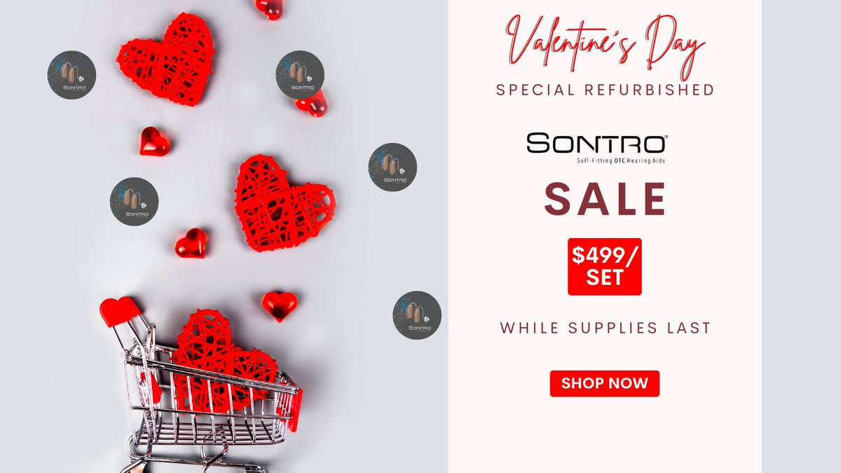 hearsoundwave's tweet image. Our commitment to quality means that these hearing aids are fully refurbished, ensuring they're as good as new. 
Click the link below to shop now💝
hubs.ly/Q02jVvTV0
#OTCHearingAids #RefurbishedOTCHearingAids #LoveAndHearing  #LimitedTime #Soundwave #HearingHealth #Sontro