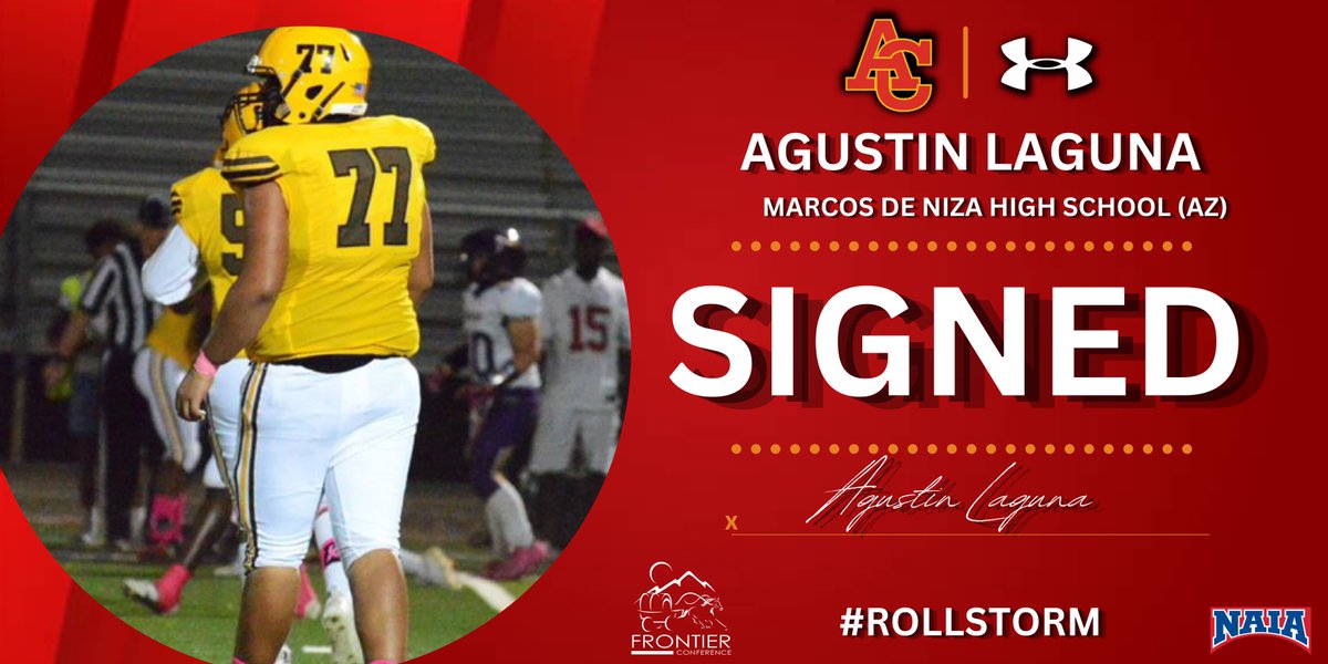 Firestorm Fans! Please welcome from Phoenix, AZ Offensive Lineman @AgustinJLaguna1 to our 2024 Signing Class @PadresFootball @Coach_Figueroa