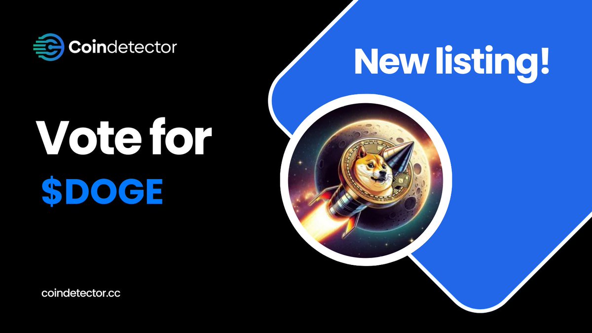 New listing on coindetector!
Welcome SUPER DOGE | #DOGE

🔥 Today Trends | @Superdoge_token

coindetector.cc/address/0xD2f1…

#BNB #BSC #PANCAKESWAP #BTC