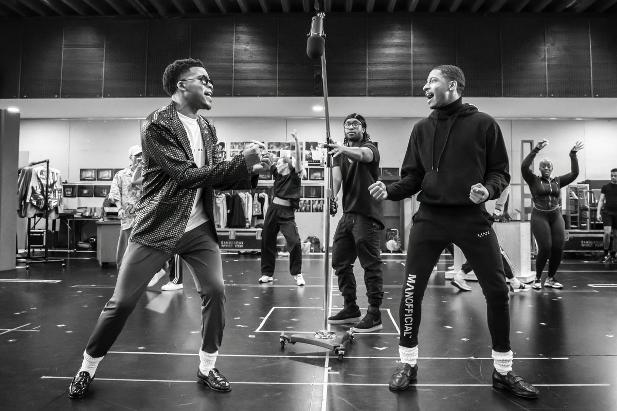 Having the best time. Opening night in just over 3 weeks <a href="/MJtheMusicalUK/">MJ the Musical UK</a> 🙏🏾