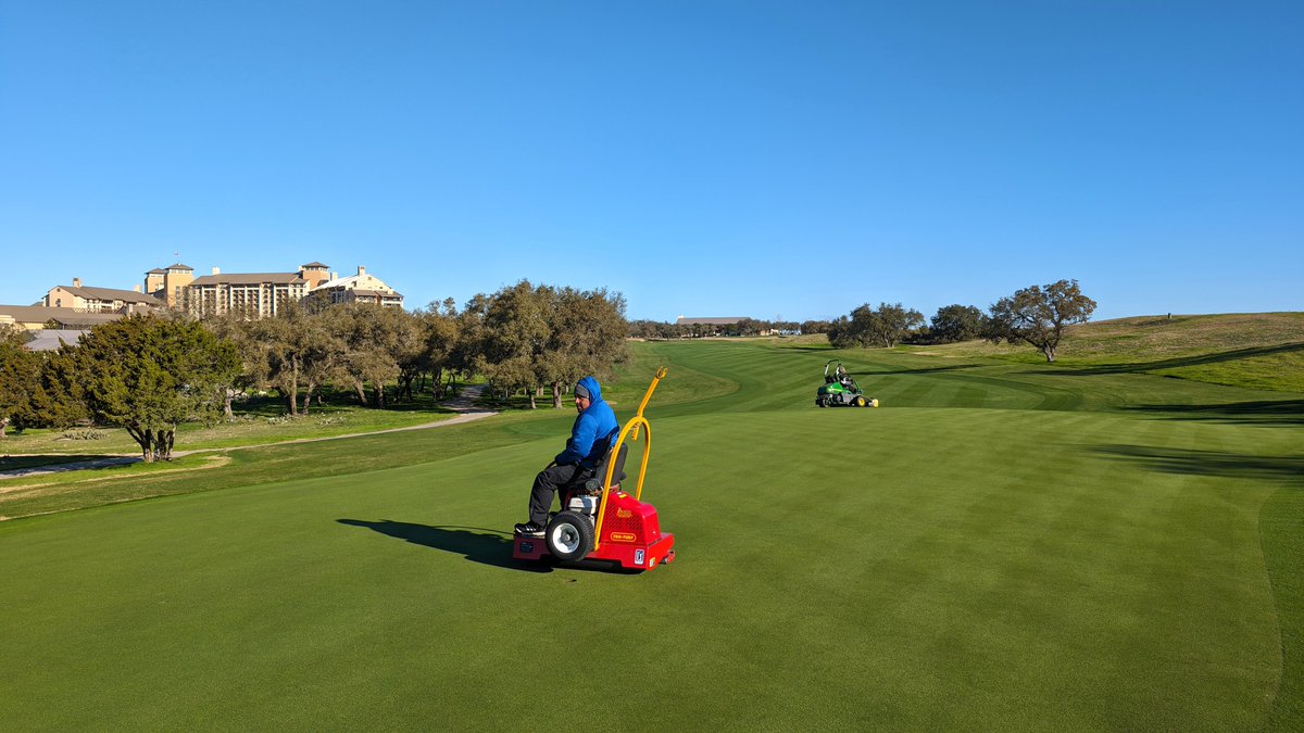The distinction between something good and something great lies in the attention to detail. Thank you to the TPC San Antonio Agronomy Team for always focusing on the little details!